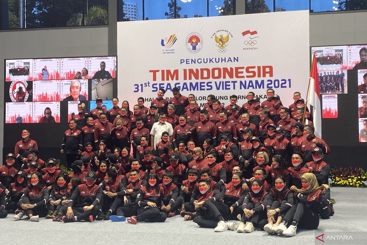 Tim Indonesia untuk SEA Games Vietnam resmi dikukuhkan