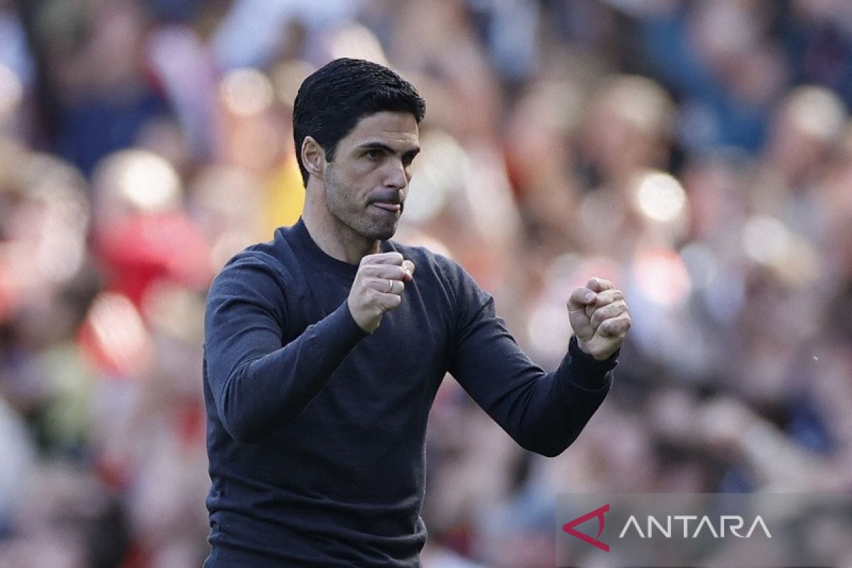 Arteta tak sabar jalani laga penentuan empat besar  lawan Tottenham