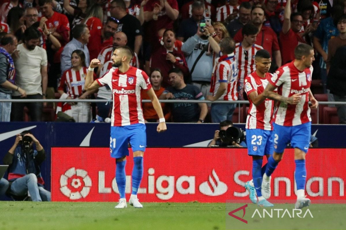 Liga Spanyol- Penalti Yannick Carrasco bawa Atletico menangi Derbi Madrid