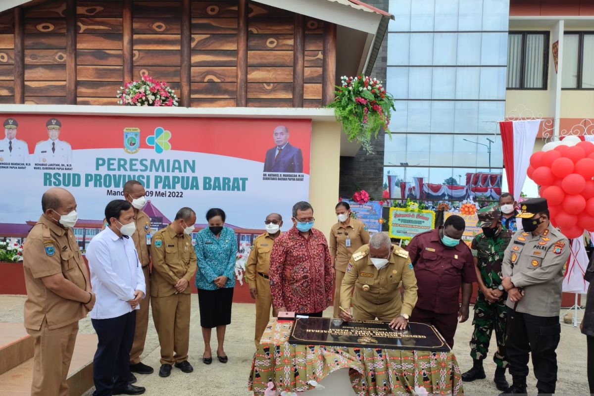 Gubernur resmikan Rumah Sakit Umum Provinsi Papua Barat