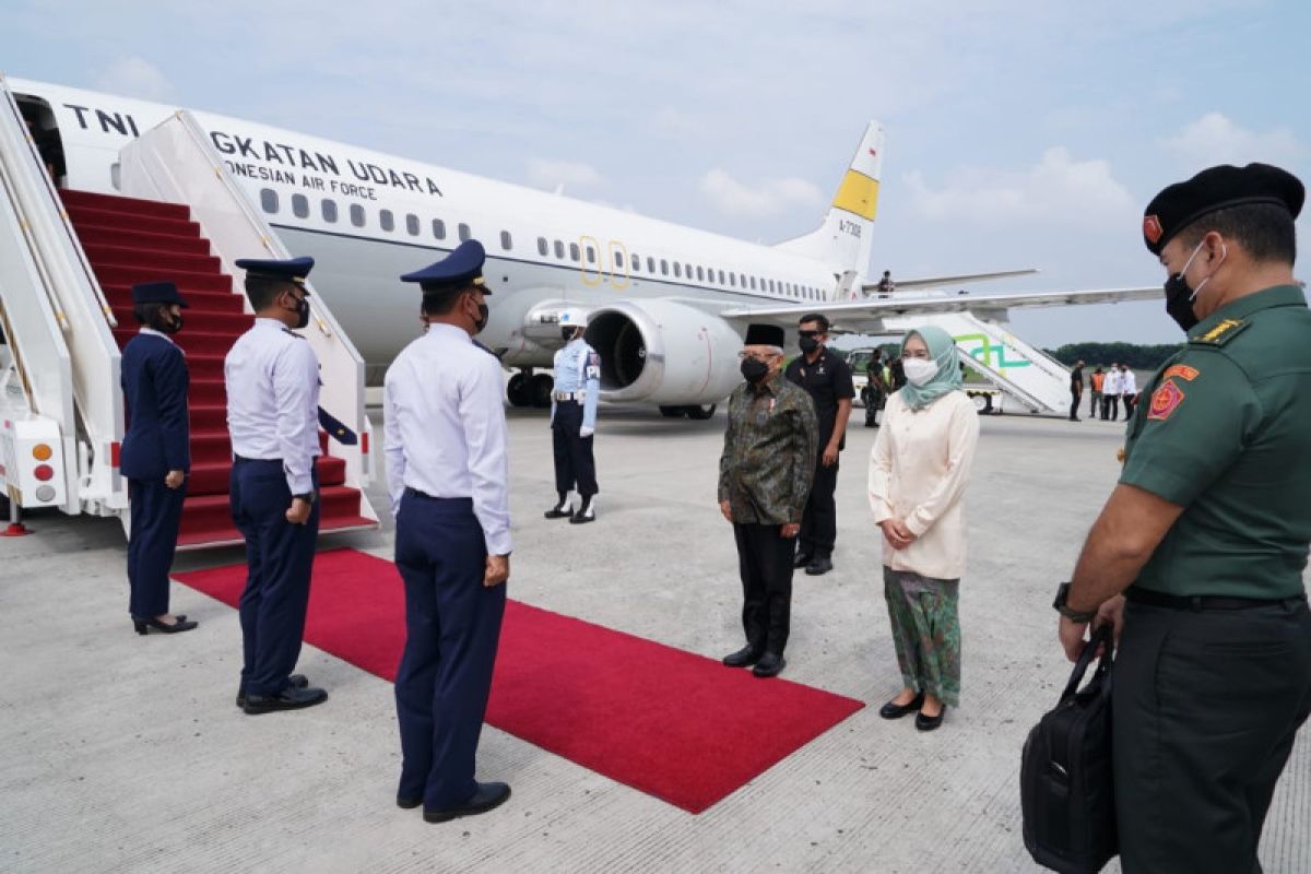 Wapres Maruf Amin kunjungi Bali untuk buka Rakernas APPSI