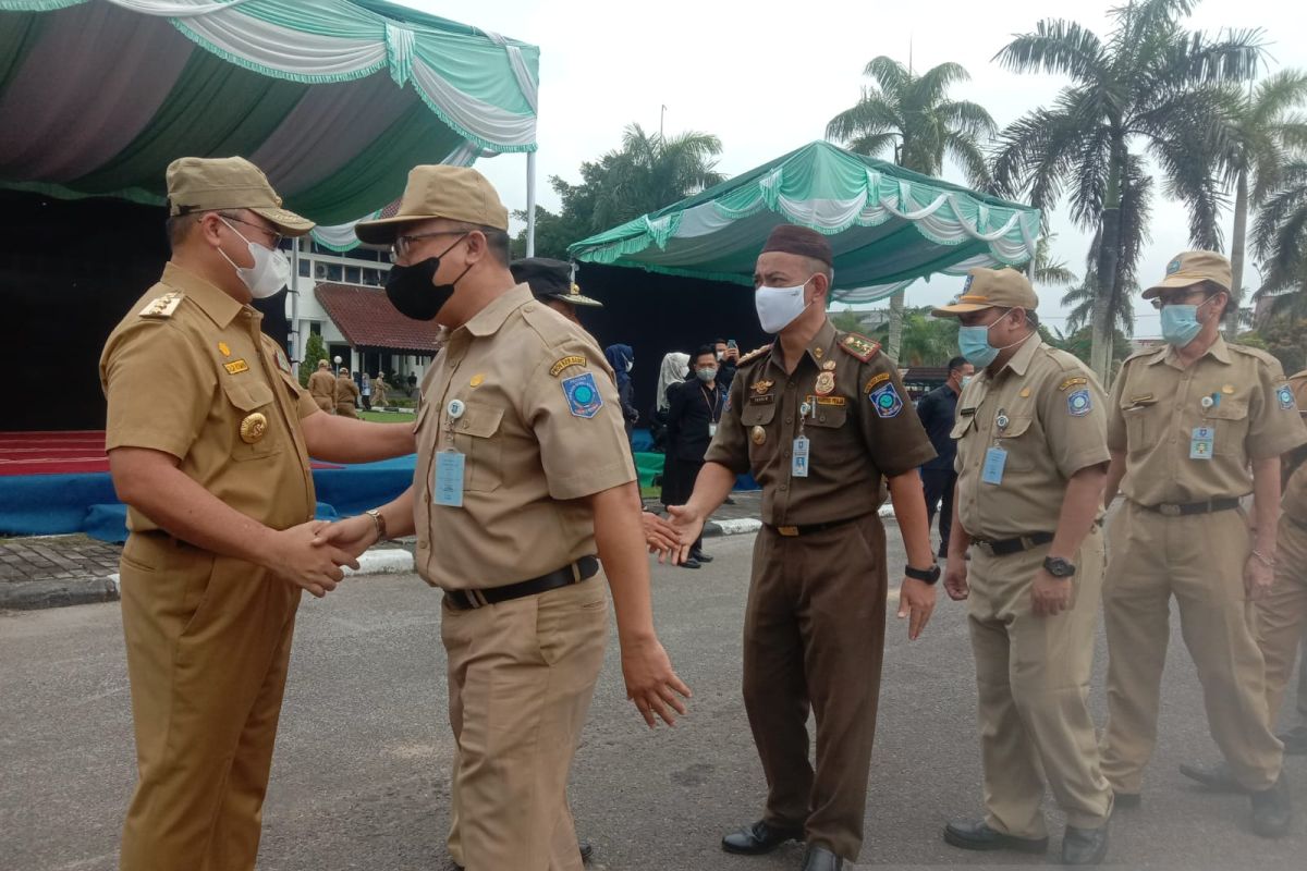 Gubernur dan Wagub Apel Pagi dan Halalbihalal dengan Pegawai Pemprov Babel