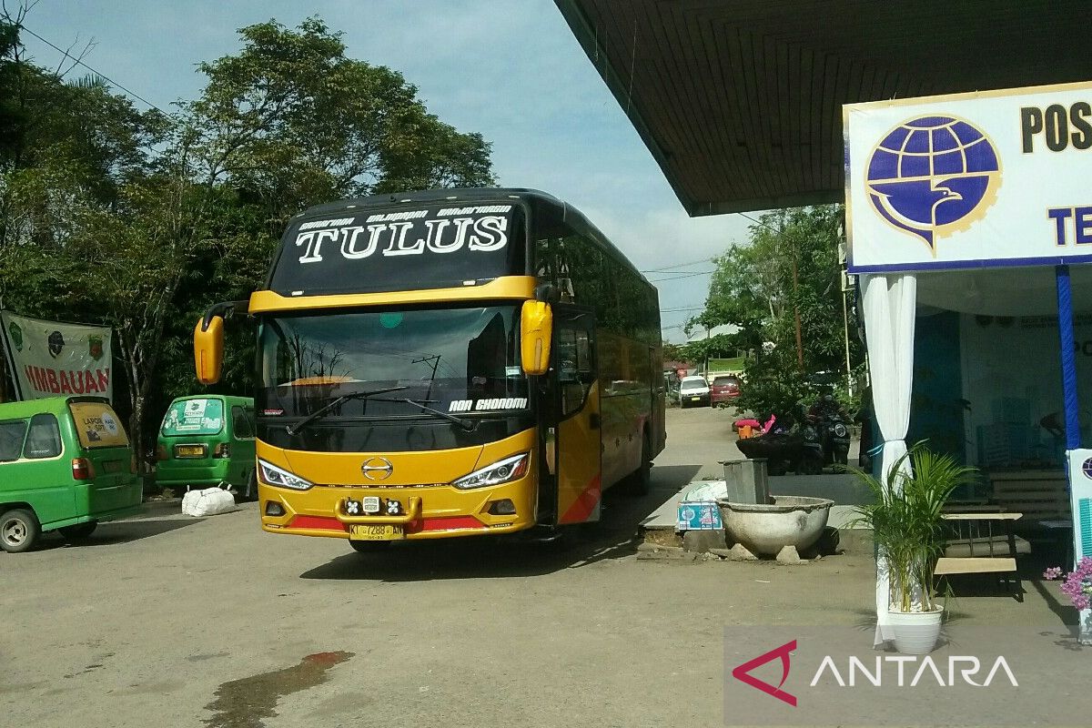 Pemudik Kaltim-Kalsel dan sebaliknya masih tinggi