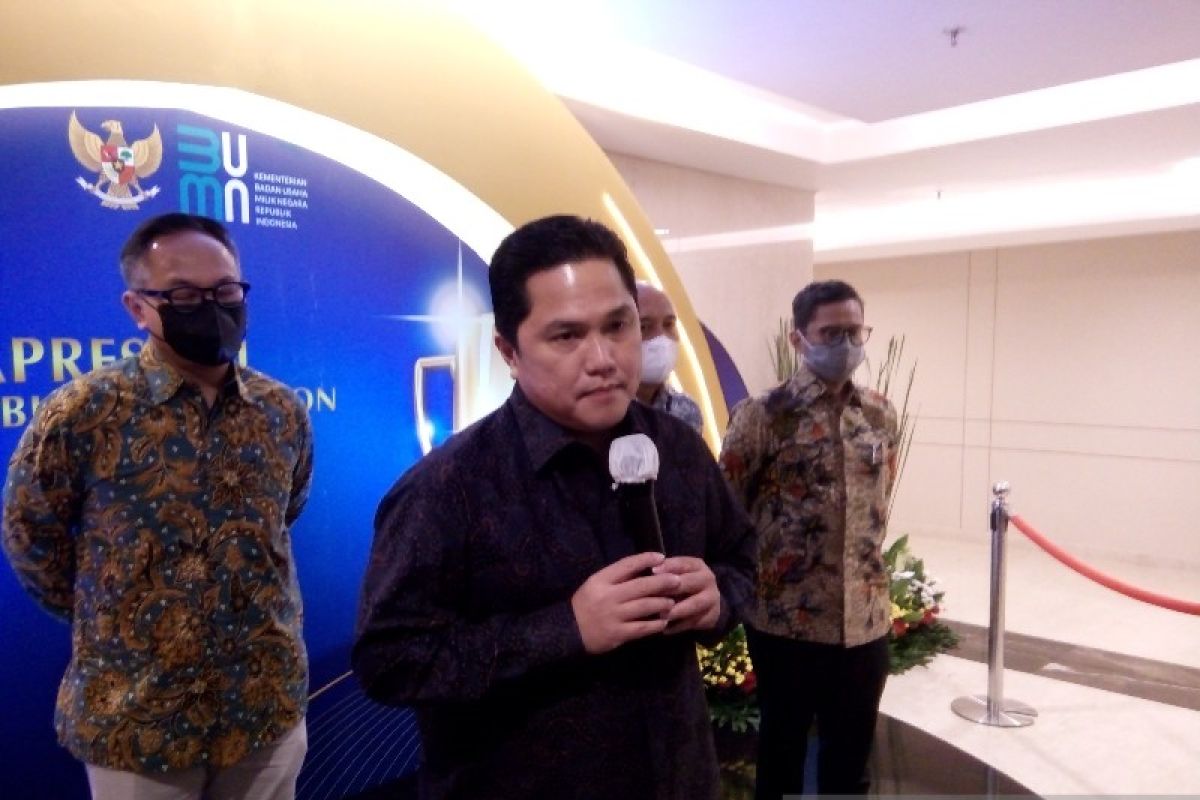 Erick Thohir ingin dorong kerjasama BUMN dengan sektor swasta ke TKDN