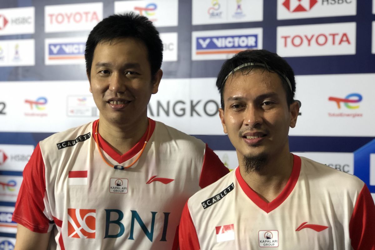 Ganda Hendra/Ahsan bawa Indonesia imbangi Thailand 1-1