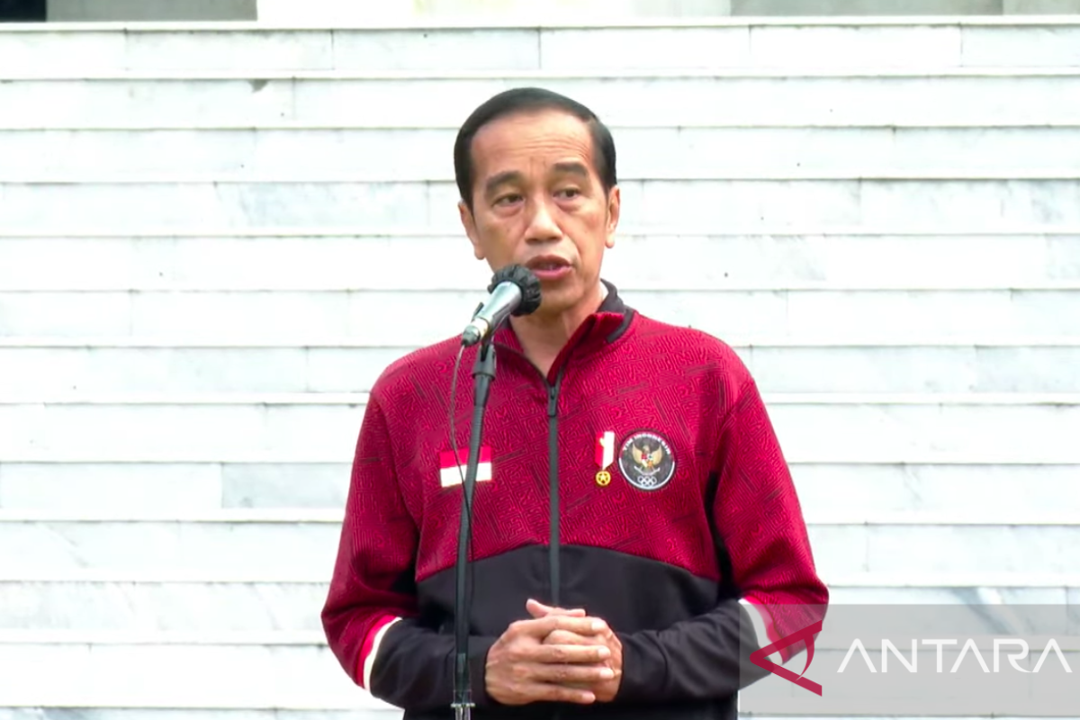 Presiden Jokowi resmi berangkatkan Tim Indonesia ke SEA Games Vietnam