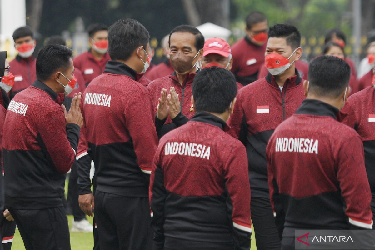 SEA Games: Presiden Jokowi berharap kontingen Indonesia tembus tiga besar