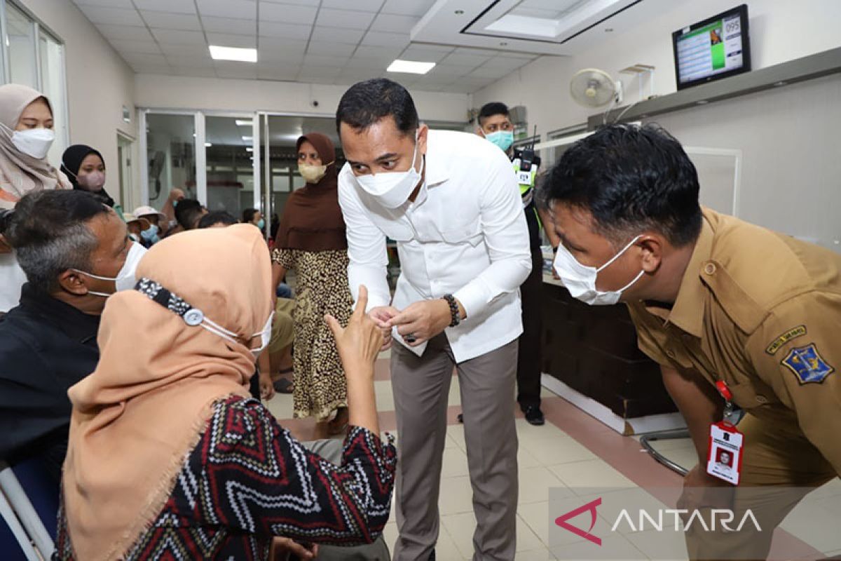 Wali Kota Surabaya inspeksi pelayanan kesehatan di RSUD Soewandhie