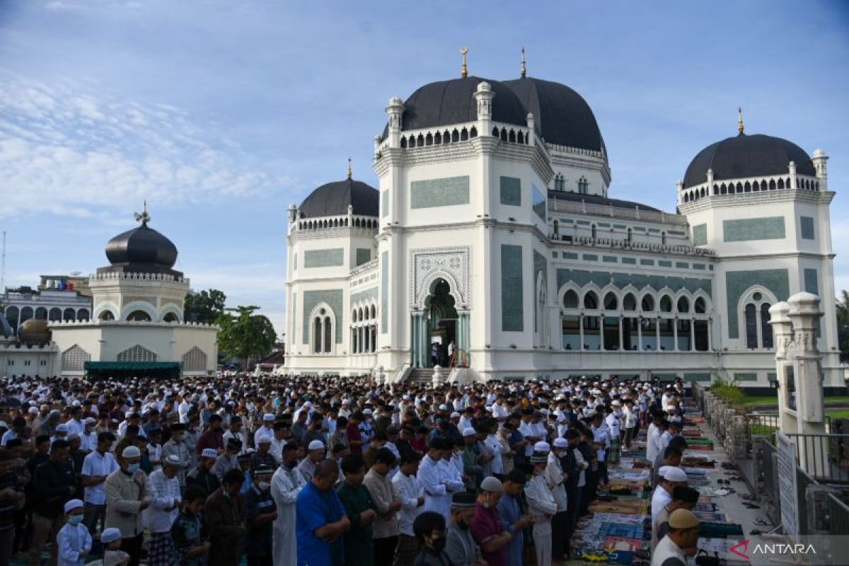 Keceriaan masyarakat Indonesia rayakan Lebaran 2022