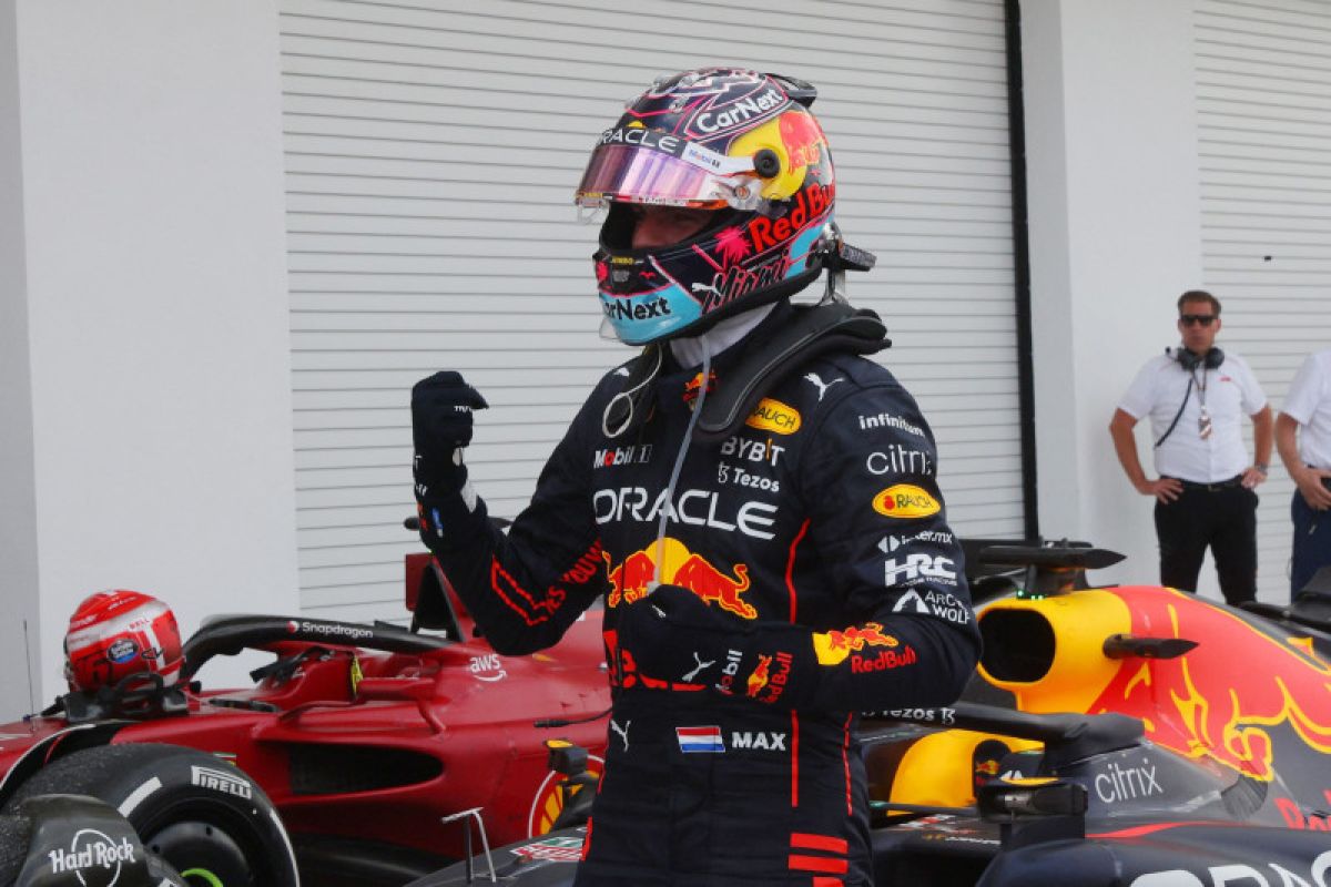 Verstappen kalahkan Leclerc di debut Grand Prix Miami