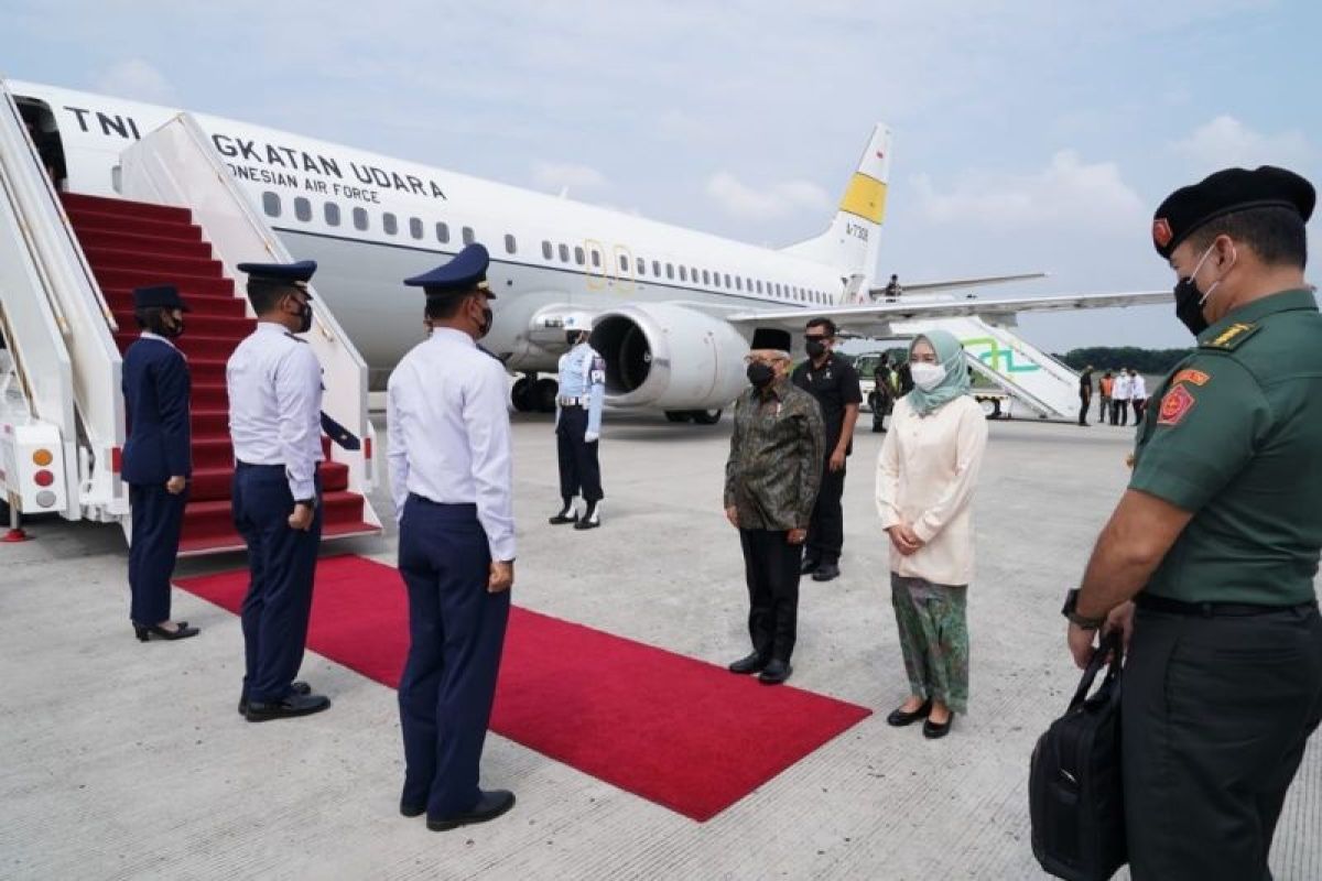 Wapres Ma'ruf Amin kunjungi Bali untuk buka Rakernas APPSI
