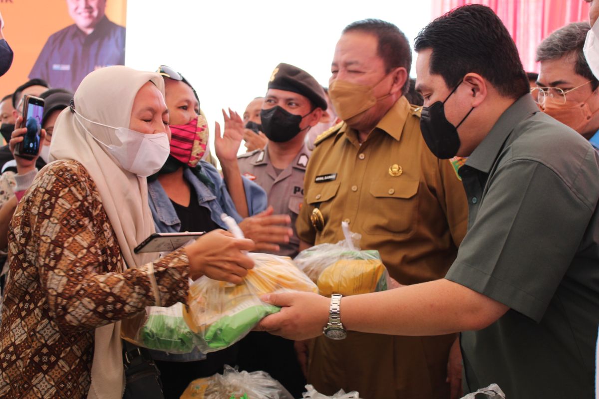 Erick: Operasi pasar upaya bantu seimbangkan harga pangan