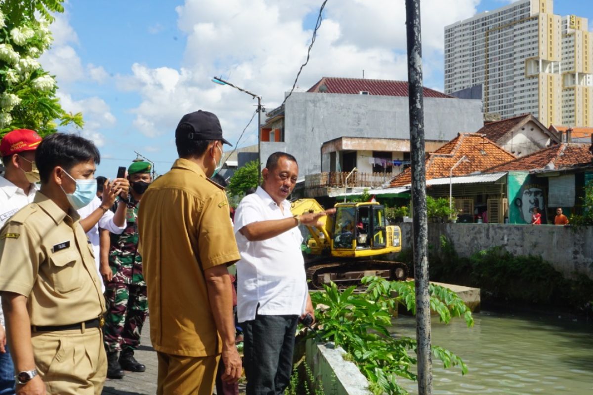 Normalisasi sungai Greges kurangi potensi genangan air di Kota Surabaya