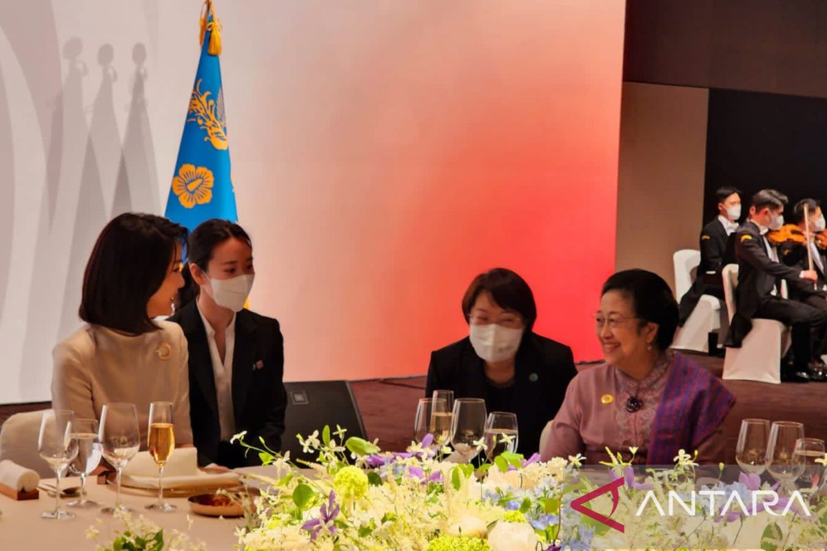 Megawati hadiri jamuan makan malam Presiden Korsel