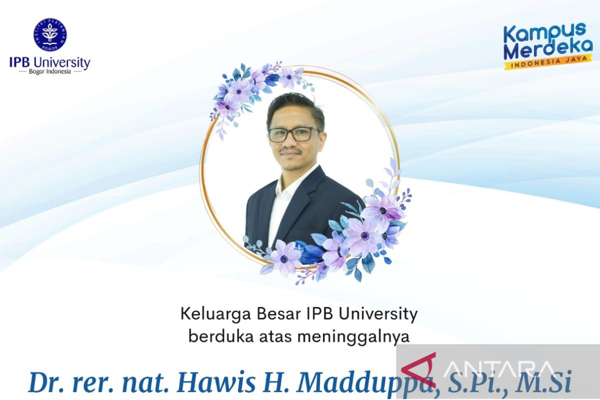 Dr Hawis Madduppa wafat, Rektor: IPB kehilangan dosen terbaik