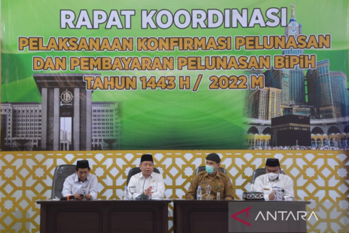 Kemenag Kalsel: Keberangkatan kloter haji 2022 tidak diundi