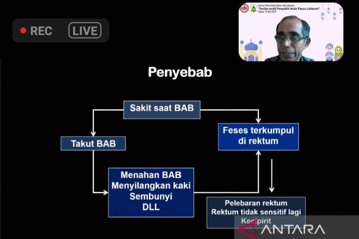 IDAI: Waspadai penyakit saluran cerna pada anak usai Lebaran