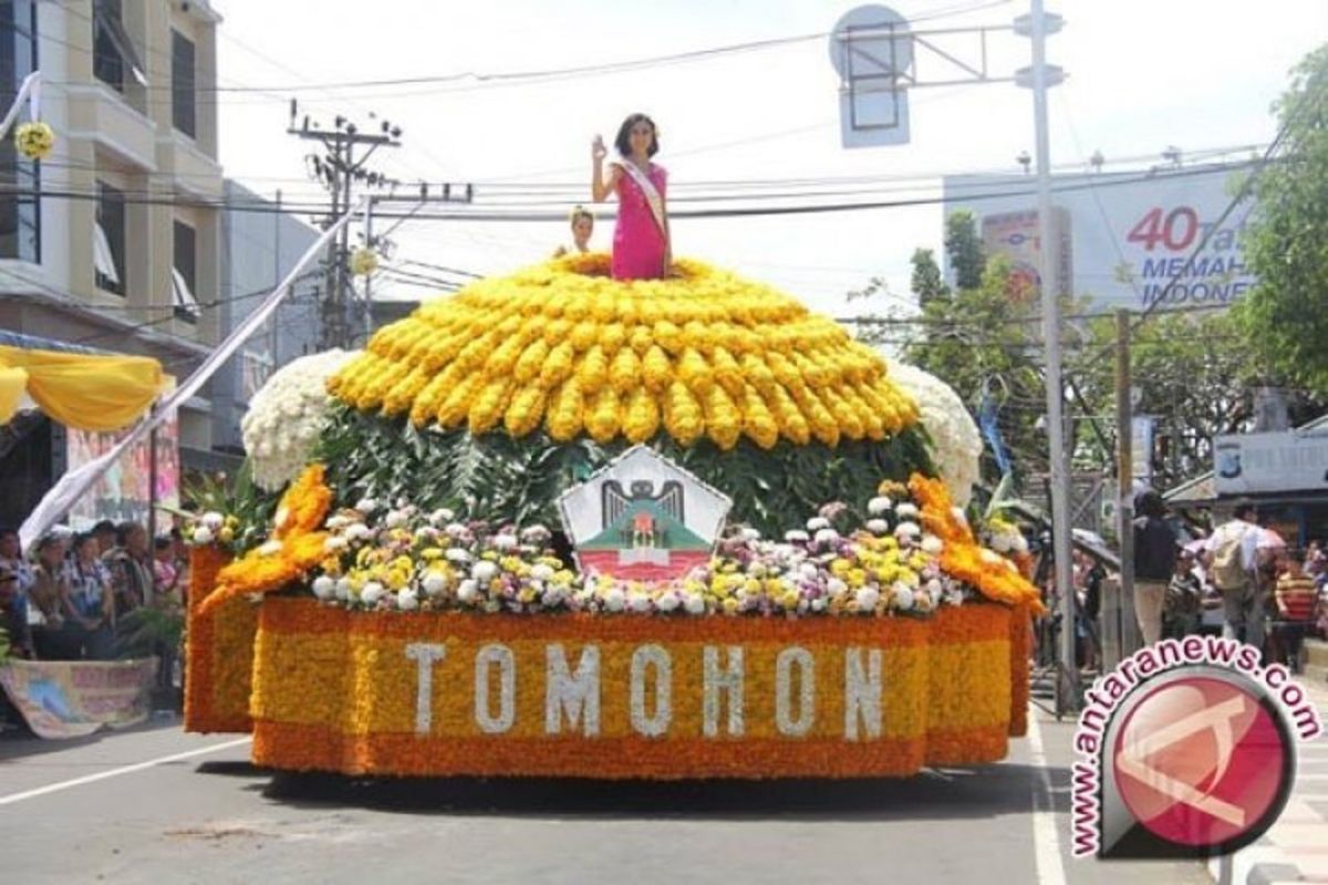 Festival bunga internasional angkat tema Tomohon Greets the World