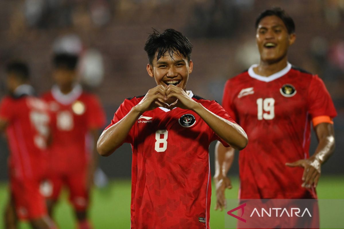 Indonesia unggul 2-0 atas Nepal pada babak pertama