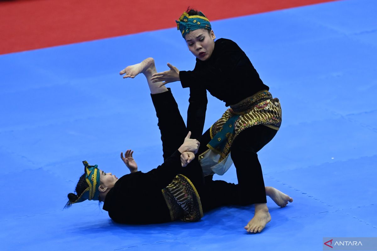 SEA Games 2021: Pesilat putri Ririn/Riska sumbang emas pertama pencak silat