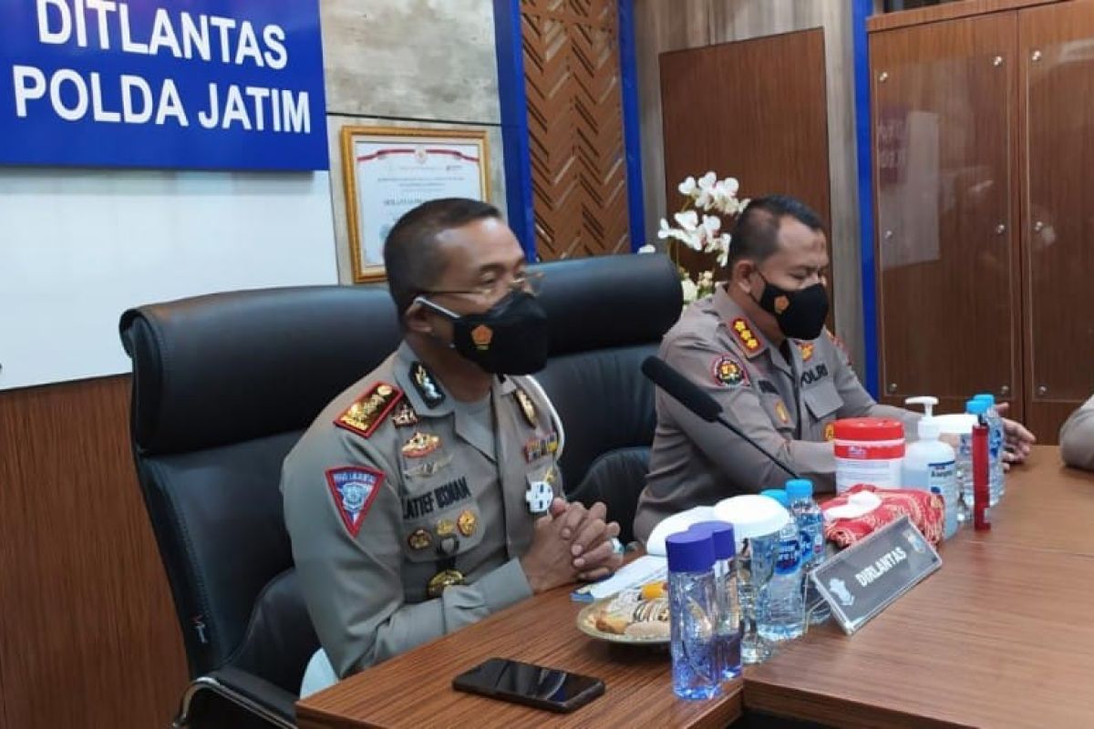 Polda Jatim catat sebanyak 835 kecelakaan selama arus mudik-baik 2022