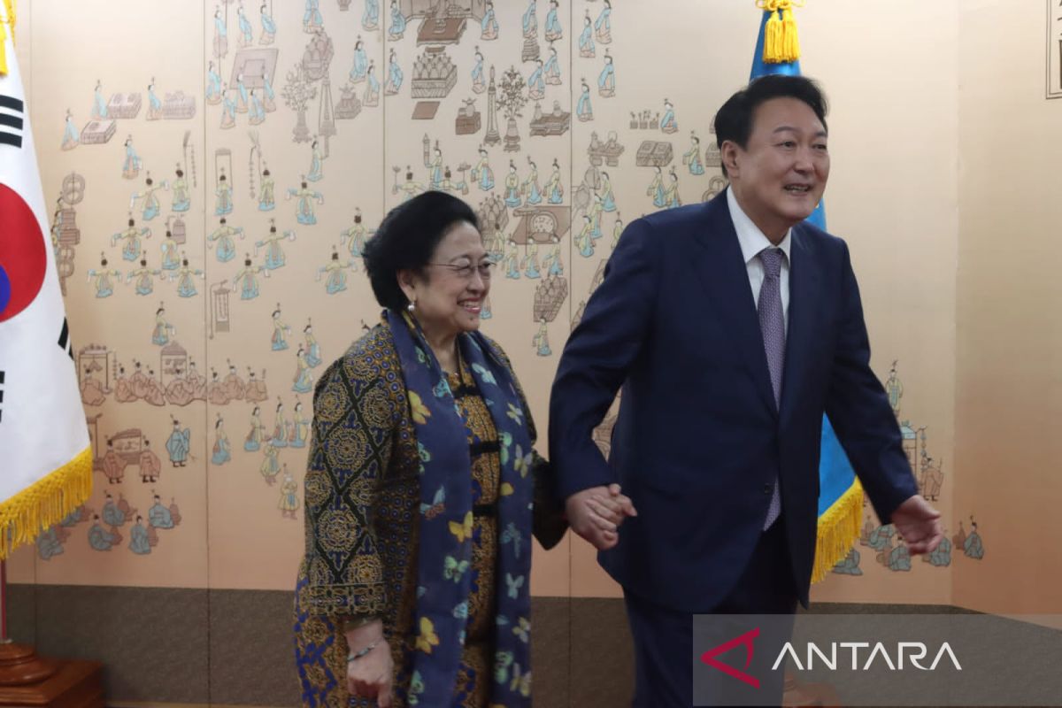 Presiden Korea Selatan dan Megawati gelar pertemuan