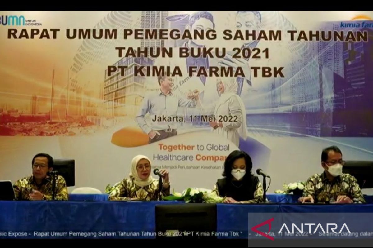 Kimia Farma bagikan dividen Rp90,68 miliar