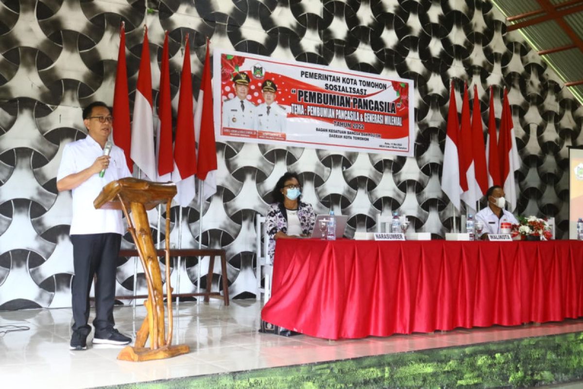 Wali Kota Tomohon: Pancasila jadi titik berangkat pembangunan bangsa dan negara
