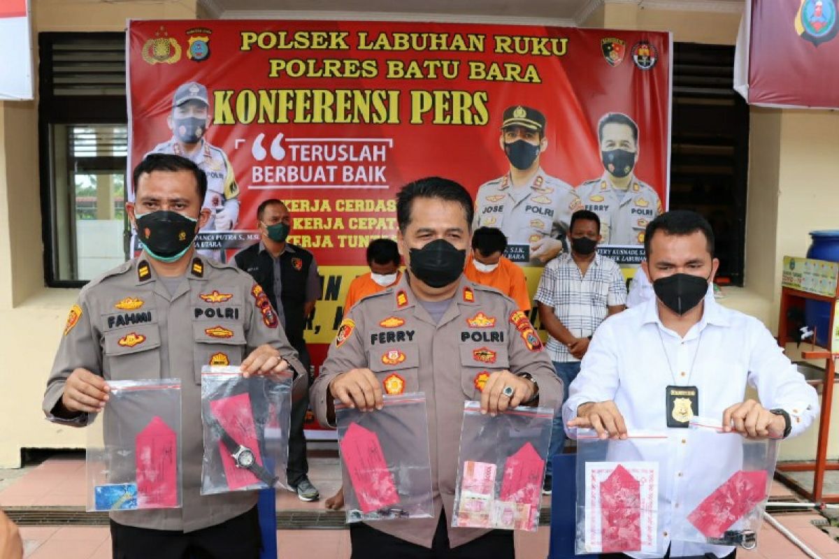 Dua pembobol rumah di Batubara ditembak Polisi