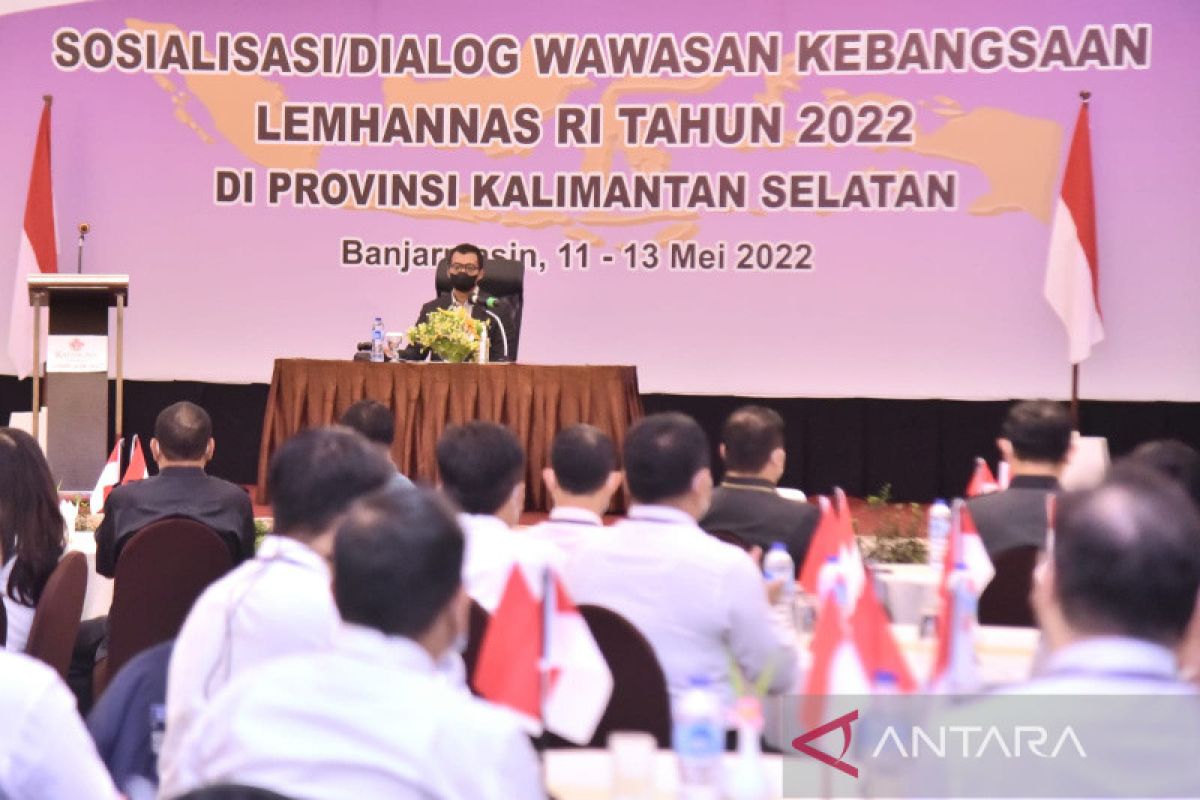 Lemhannas holds talk on national insights in Banjarmasin