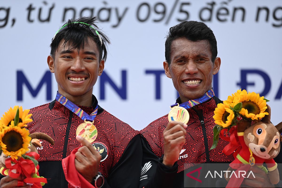 Klasemen SEA Games 2021: Tiga emas bawa Indonesia peringkat tiga