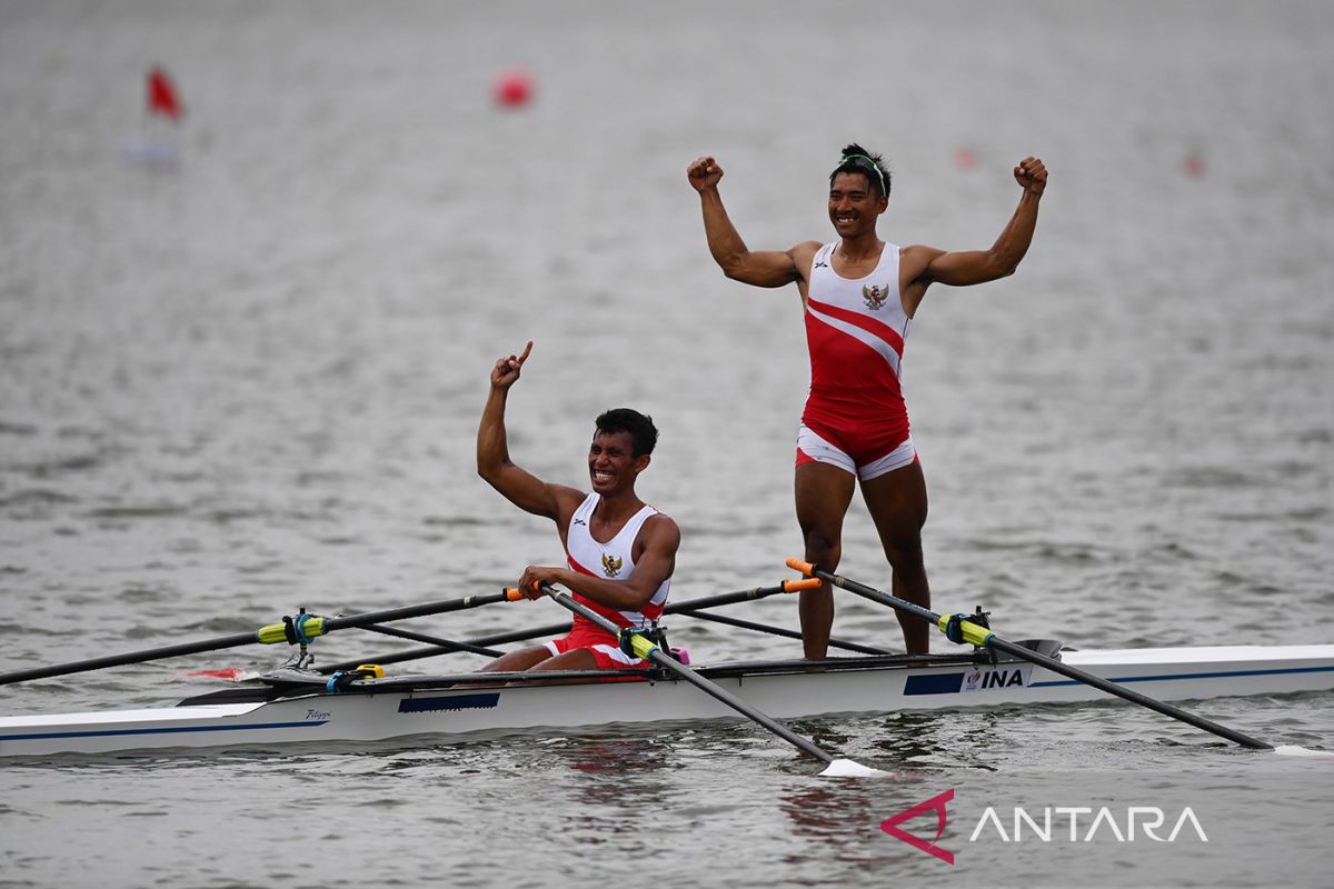 Cabang dayung tambah perolehan emas Indonesia di SEA Games Vietnam