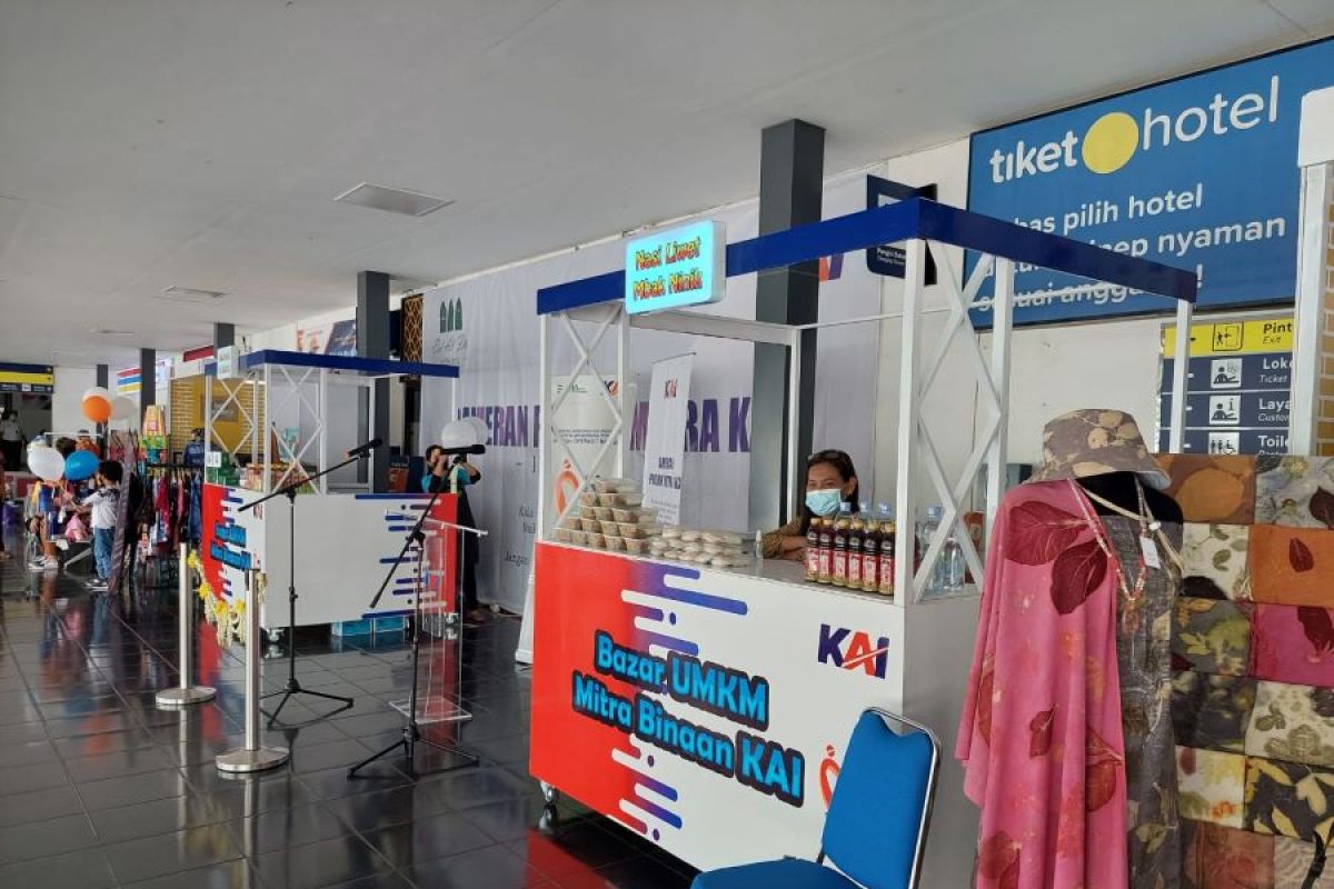 KAI fasilitasi pameran UMKM di Stasiun Madiun