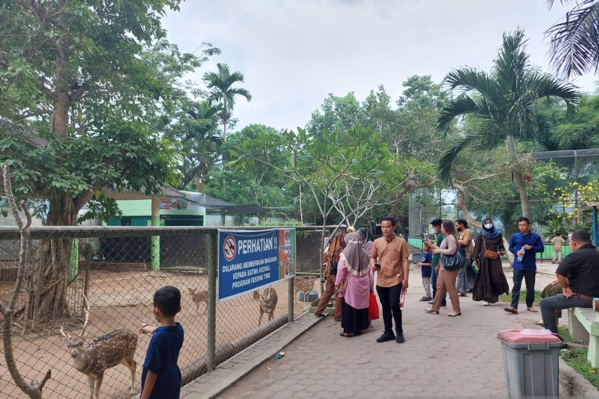 40 ribu pengunjung padati Taman Rimba Jambi selama libur lebaran