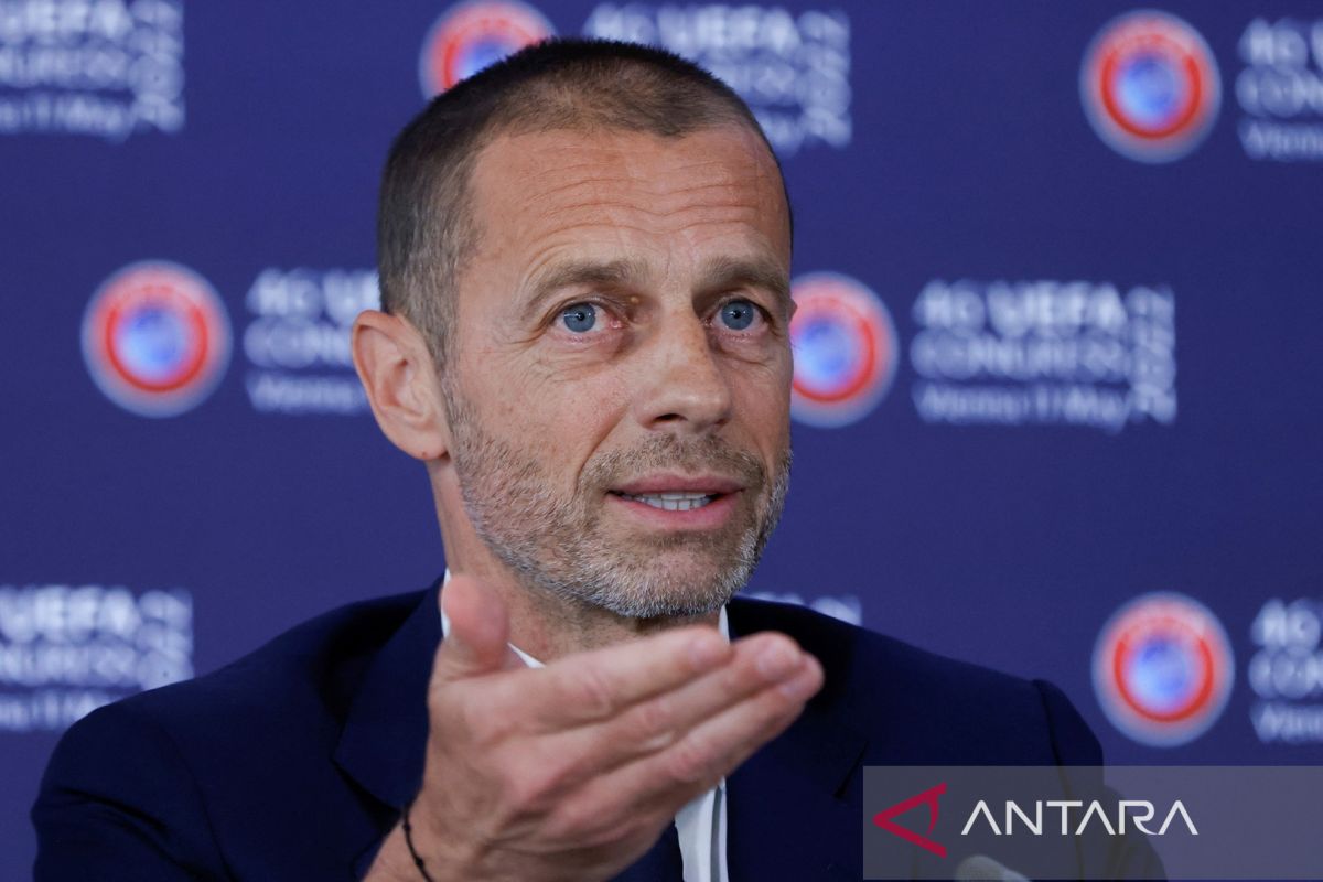 Ceferin klaim 99 persen orang puas dengan format baru Liga Champions