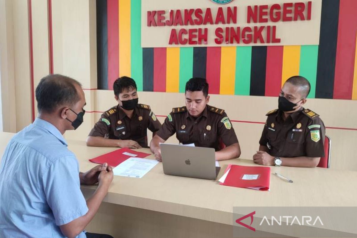 Jaksa tahan tersangka korupsi pengadaan kapal Pemkab Aceh Singkil