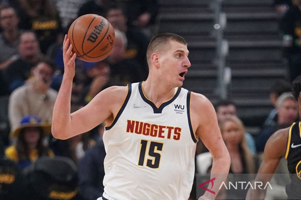 Nikola Jokic jadi MVP NBA di dua musim beruntun