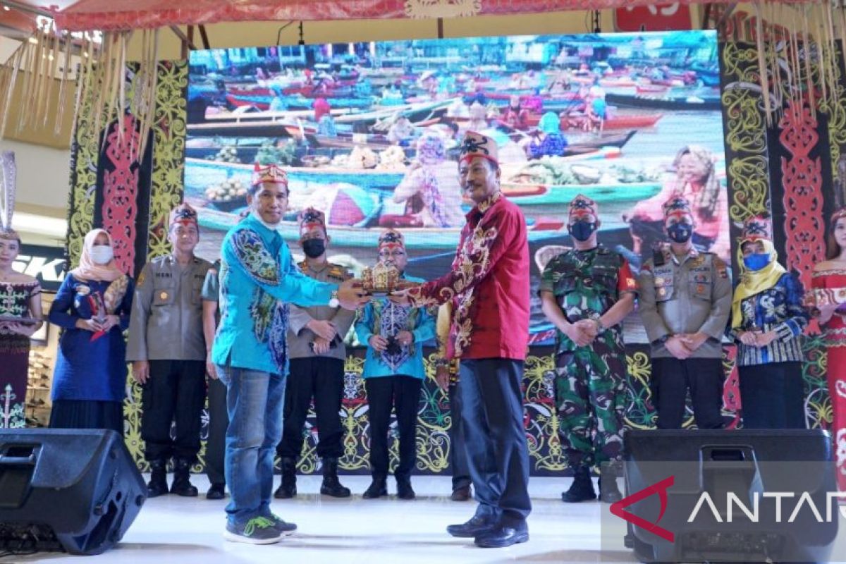 Pemkot Banjarbaru dukung pelestarian Seni Budaya Dayak Borneo