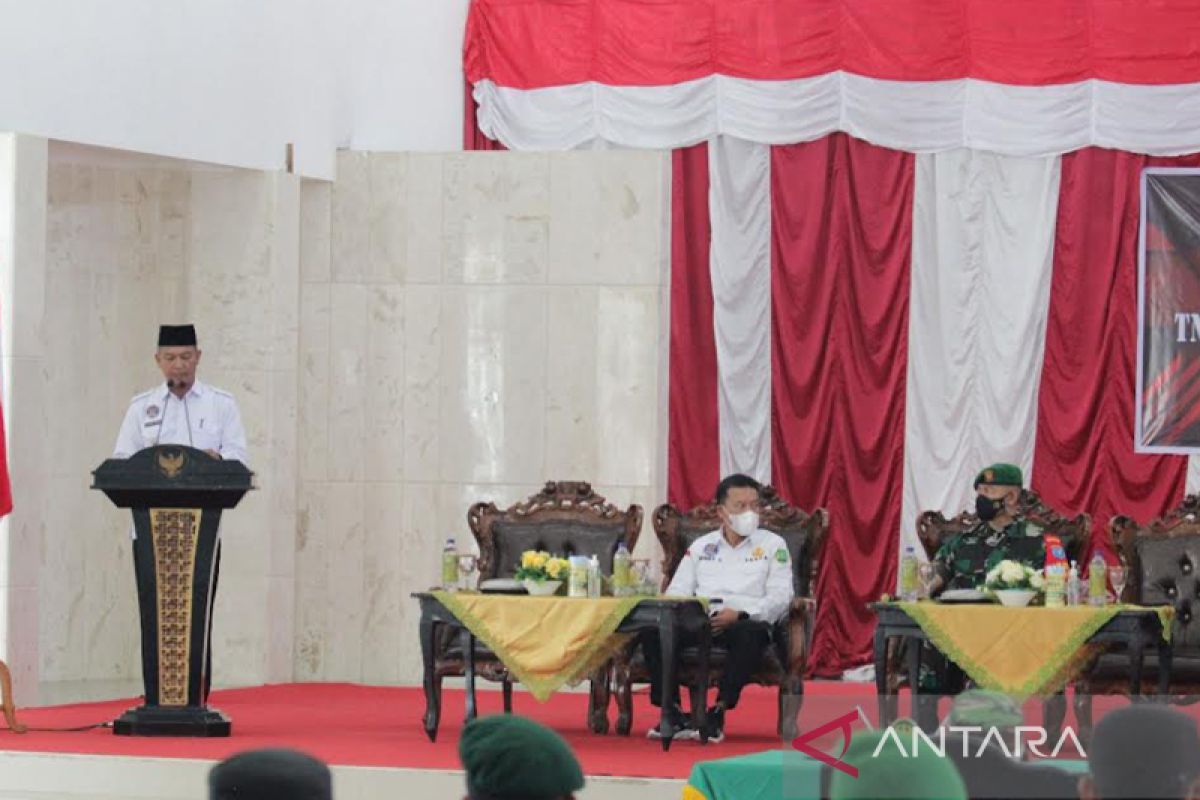 Bupati Sukamara: Pelaksanaan TMMD tingkatkan kesejahteraan dan roda ekonomi warga