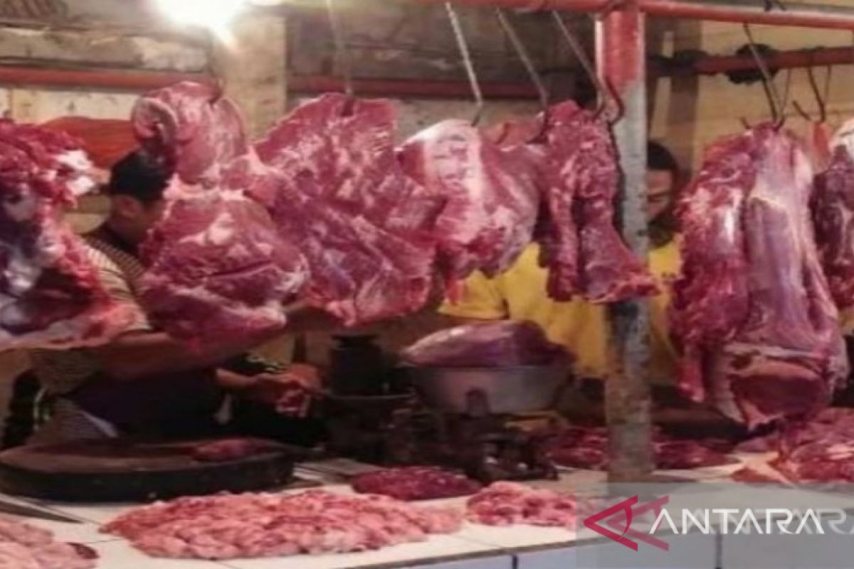 Harga daging sapi di Medan terus turun  akibat permintaan berkurang