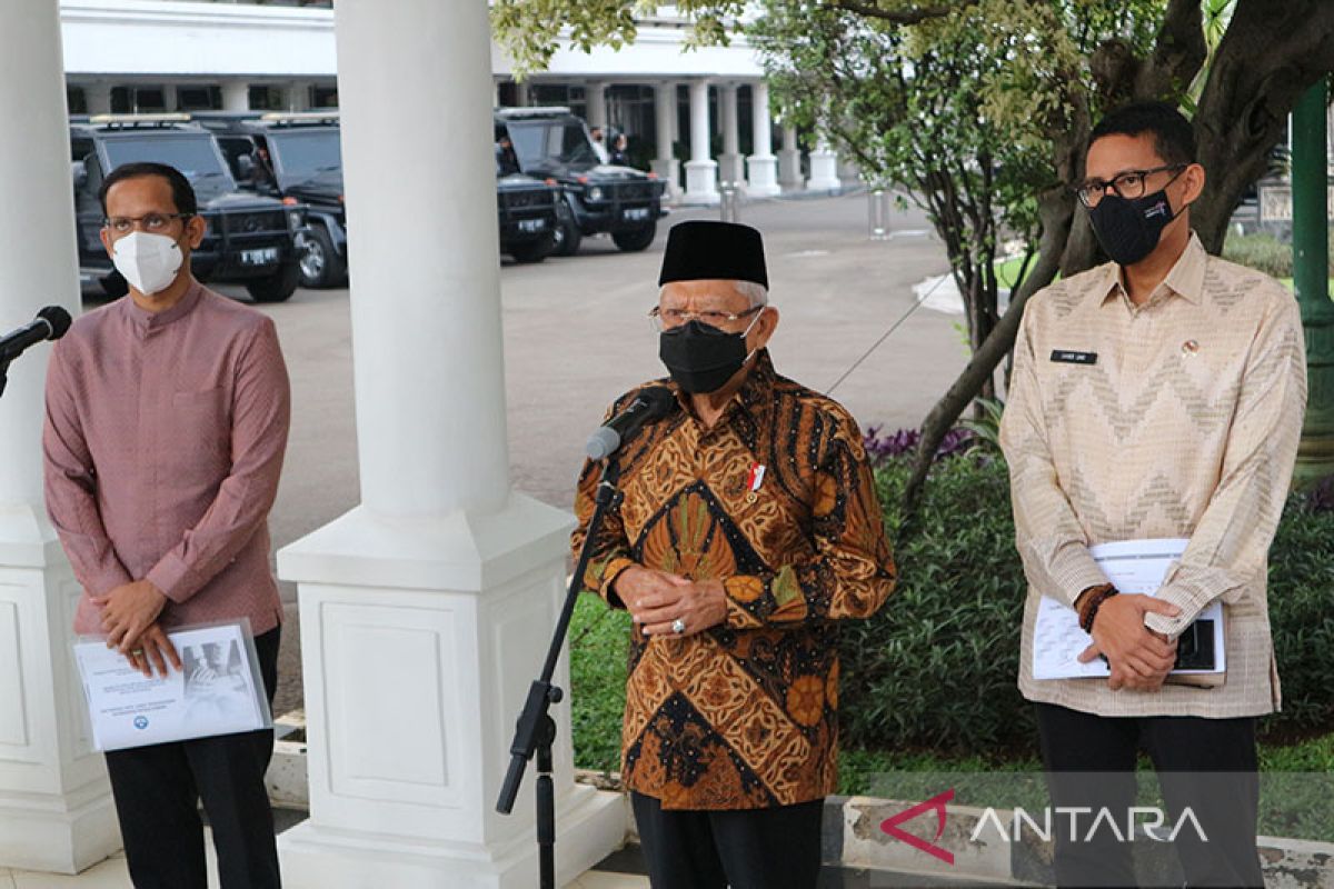 Wapres Ma'ruf minta menteri fokus pekerjaan, bukan berkampanye