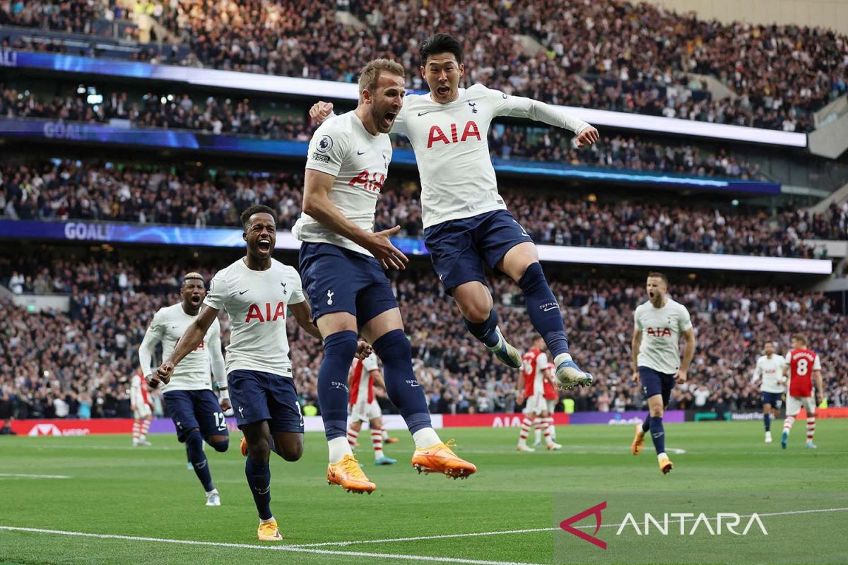 Liga Inggris - Harry Kane bawa Spurs cetak kemenangan penting atas Arsenal
