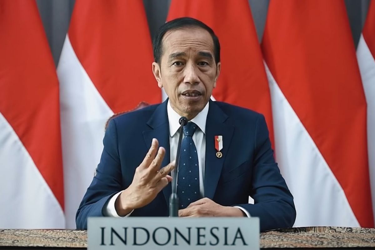 Jokowi ajak pemimpin dunia luncurkan serangan terakhir bagi COVID-19