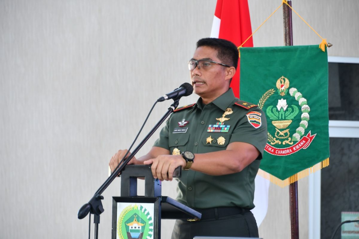 Danrem 033/Wira Pratama serukan istri TNI bijak bermedia sosial