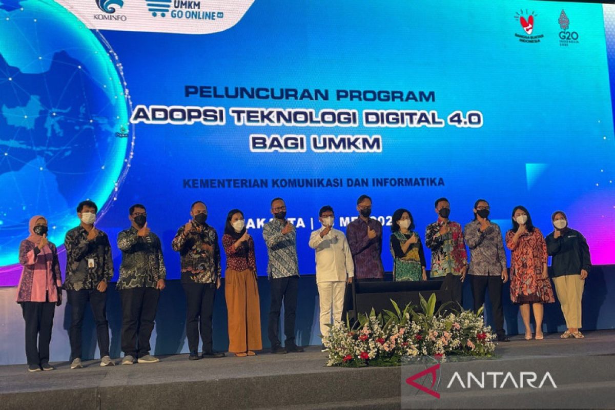 Kominfo meluncurkan Program Adopsi Teknologi Digital 4.0 untuk UMKM