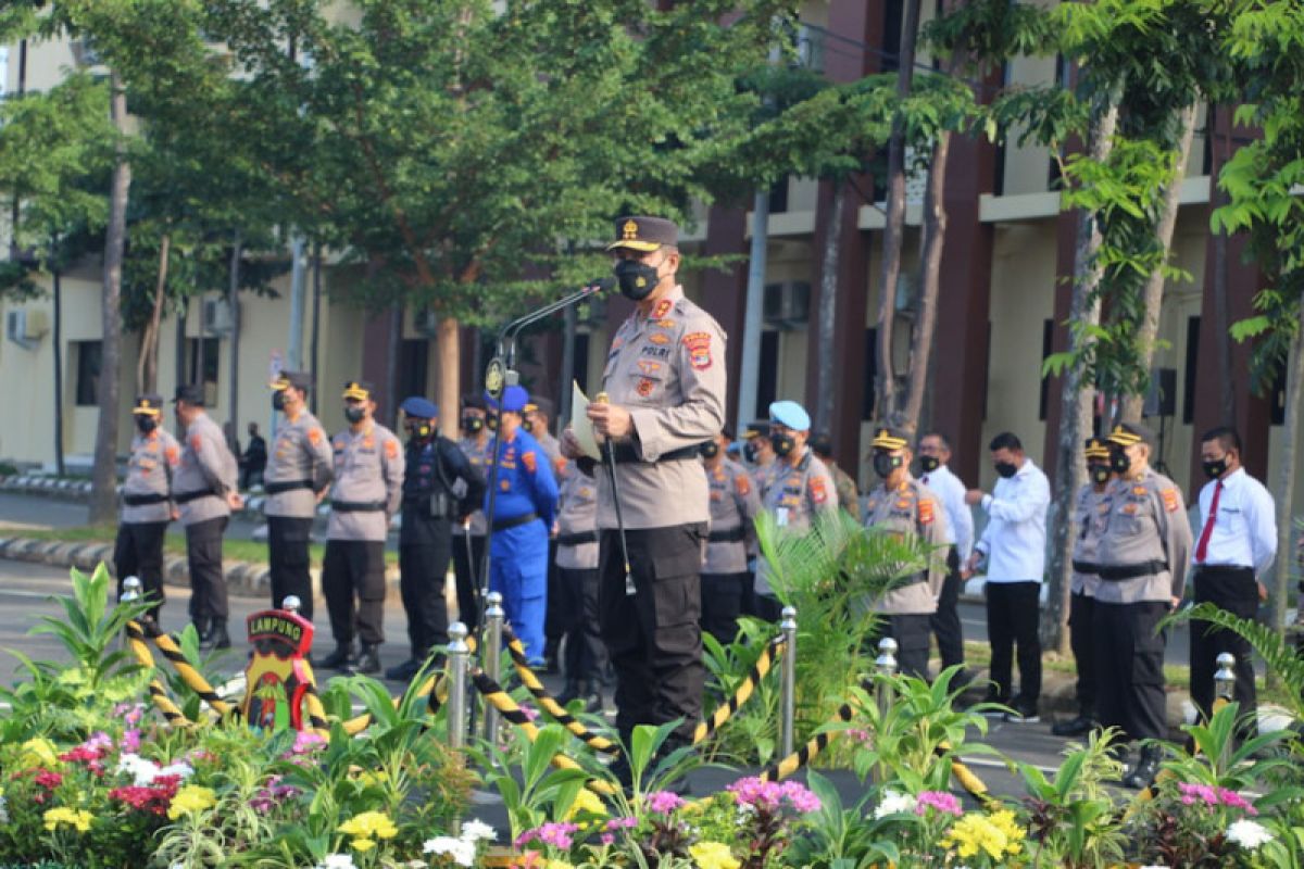 Polda Lampung akan pecat anggota yang jadi calo penerimaan bintara