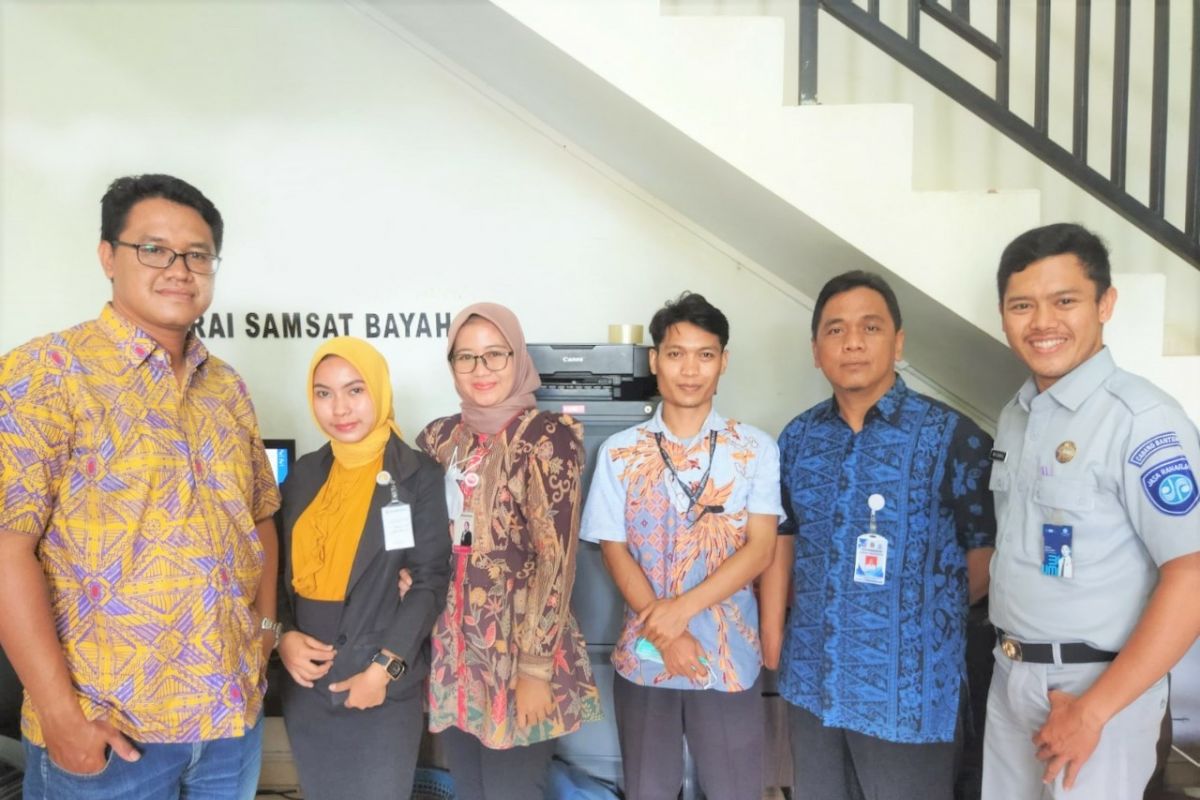 Bank Banten Kunjungi Samsat Bayah Guna Tingkatkan Pelayanan kepada Wajib Pajak Kendaraan Bermotor