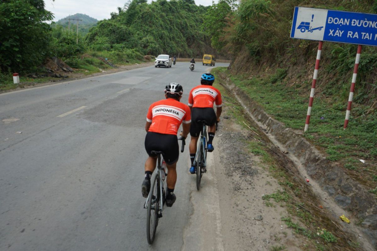 MTB Indonesia lakukan adaptasi  dan jajal lintasan di Vietnam