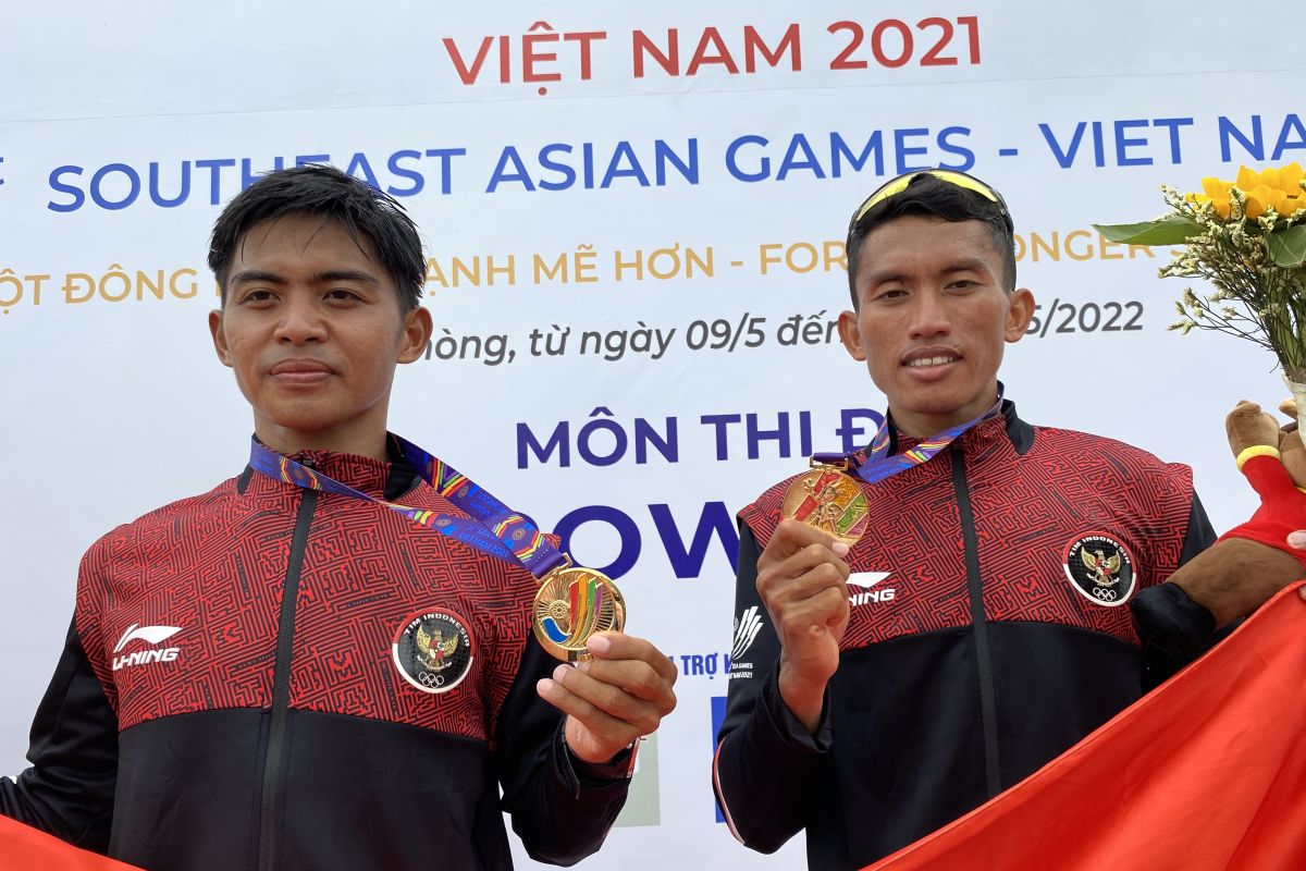 SEA Games 2021 - Indonesia tambah empat emas lagi dari dayung