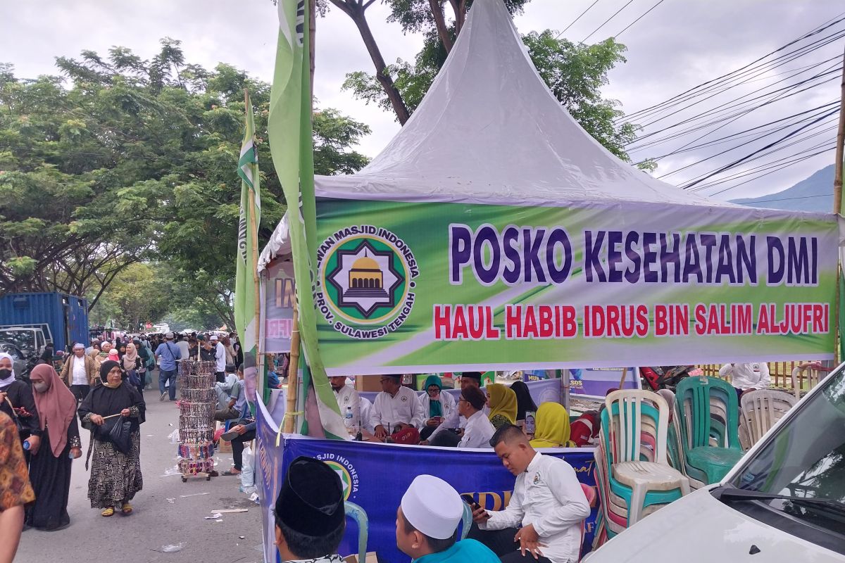 DMI  sediakan posko pelayanan kesehatan gratis pada Haul Guru Tua